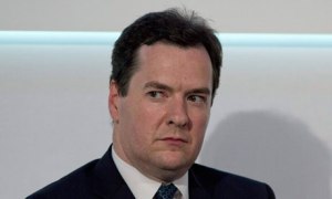 Chancellor of the exchequer George Osborne